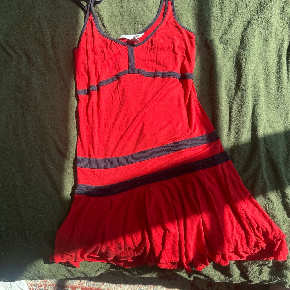 Diane Von Furstenberg Red and Black Dress